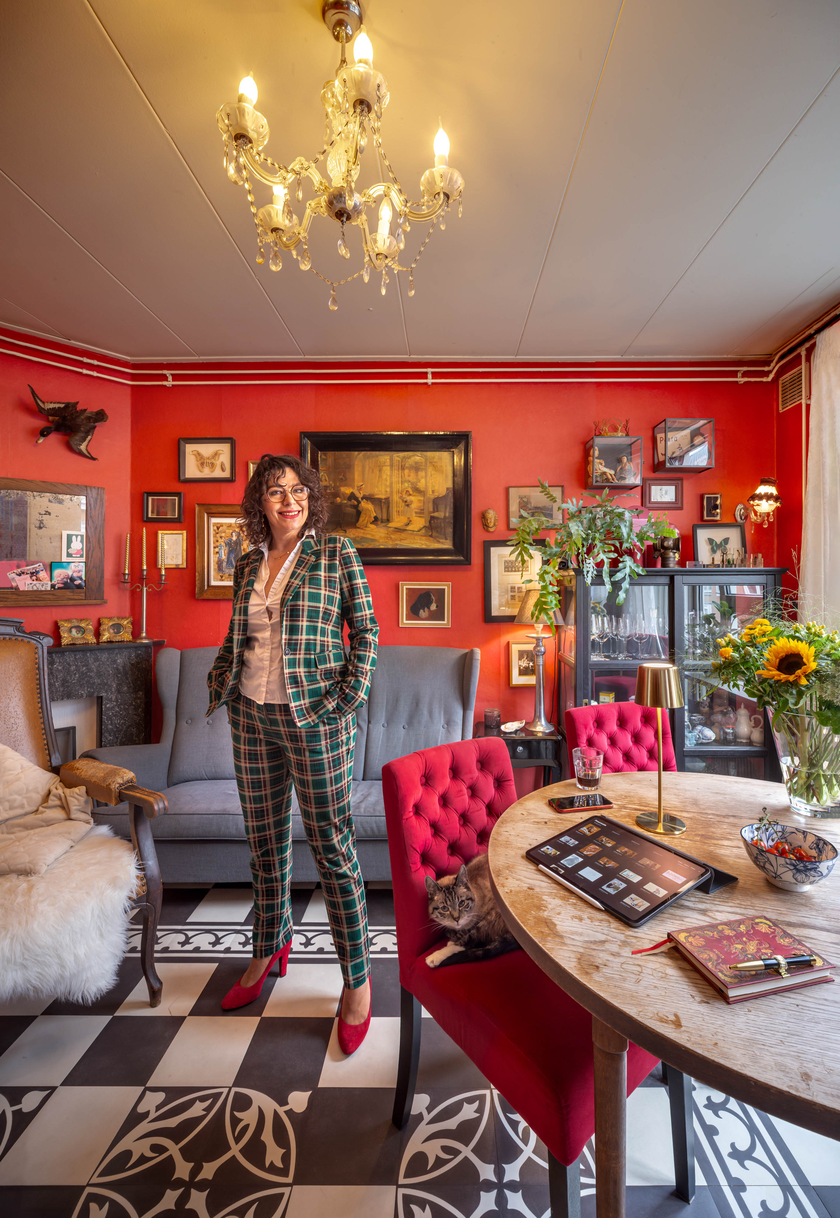 Petra Urban, rechtbanktekenaar / Stadsmuseum Harderwijk