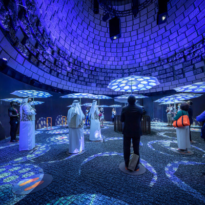 Het Nederlands paviljoen op de World Expo2020 Dubai / Kossmanndejong