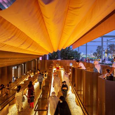 Het Nederlands paviljoen op de World Expo2020 Dubai / Kossmanndejong